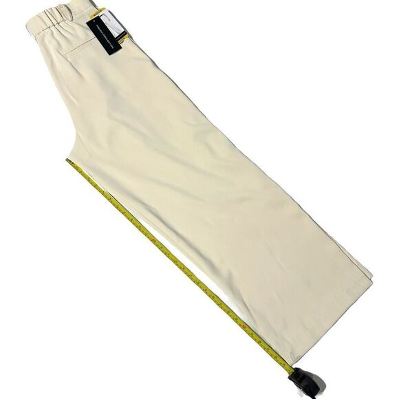 French Connection Women's Wide Leg Trouser Tan Size Medium - Picture 16 of 16